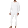 thumbnail image 1 of wirarpa Men's Lightweight Thermal Underwear Set, Cotton Warm Long Johns Base Layer for Cold Weather & Outdoor White S-2XL, 1 of 8
