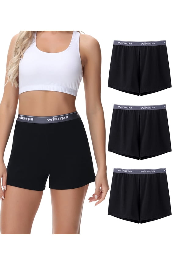 Summer Pajama Pants Women Soft Sleep Shorts Casual Lounge Shorts High Waist Pajama Bottom 3 Pack Black Medium