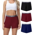 thumbnail image 1 of wirarpa Summer Pajama Pants Women Soft Sleep Shorts Casual Lounge Shorts High Waist Pajama Bottom 3 Pack Multicolor Small, 1 of 4