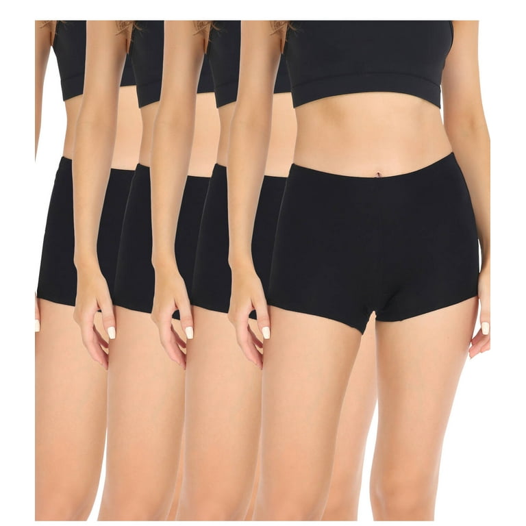 Wirarpa Multicolored 4 Pack Boyshort Underwear Women's Size Medium NEW -  beyond exchange