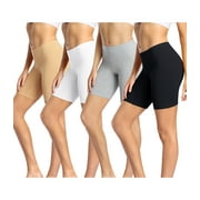 wirarpa Women's Cotton Boy Shorts Underwear Anti Chafing Soft Biker Short Plus Boy Shorts Panties Multicolor Size 9
