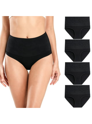 wirarpa Women's Cotton Underwear Low Rise Briefs Ladies Hipster Panties 5  Pack Black X-Small : : Clothing, Shoes & Accessories