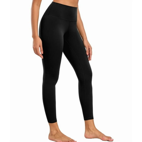 wirarpa Women's High Waisted Gym Leggings Ladies Soft Yoga Pants 25" Workout Running Sports Leggings for Women