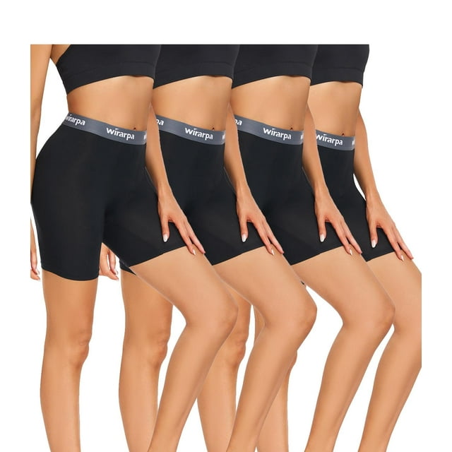 wirarpa Women's Modal Boxer Briefs Anti Chafing Shorts Ultra Soft Boyshorts for Under Dress 4