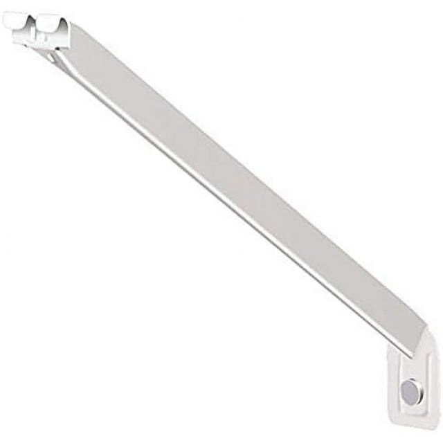 wire shelving support brackets for 16 in. deep shelves, with anchors