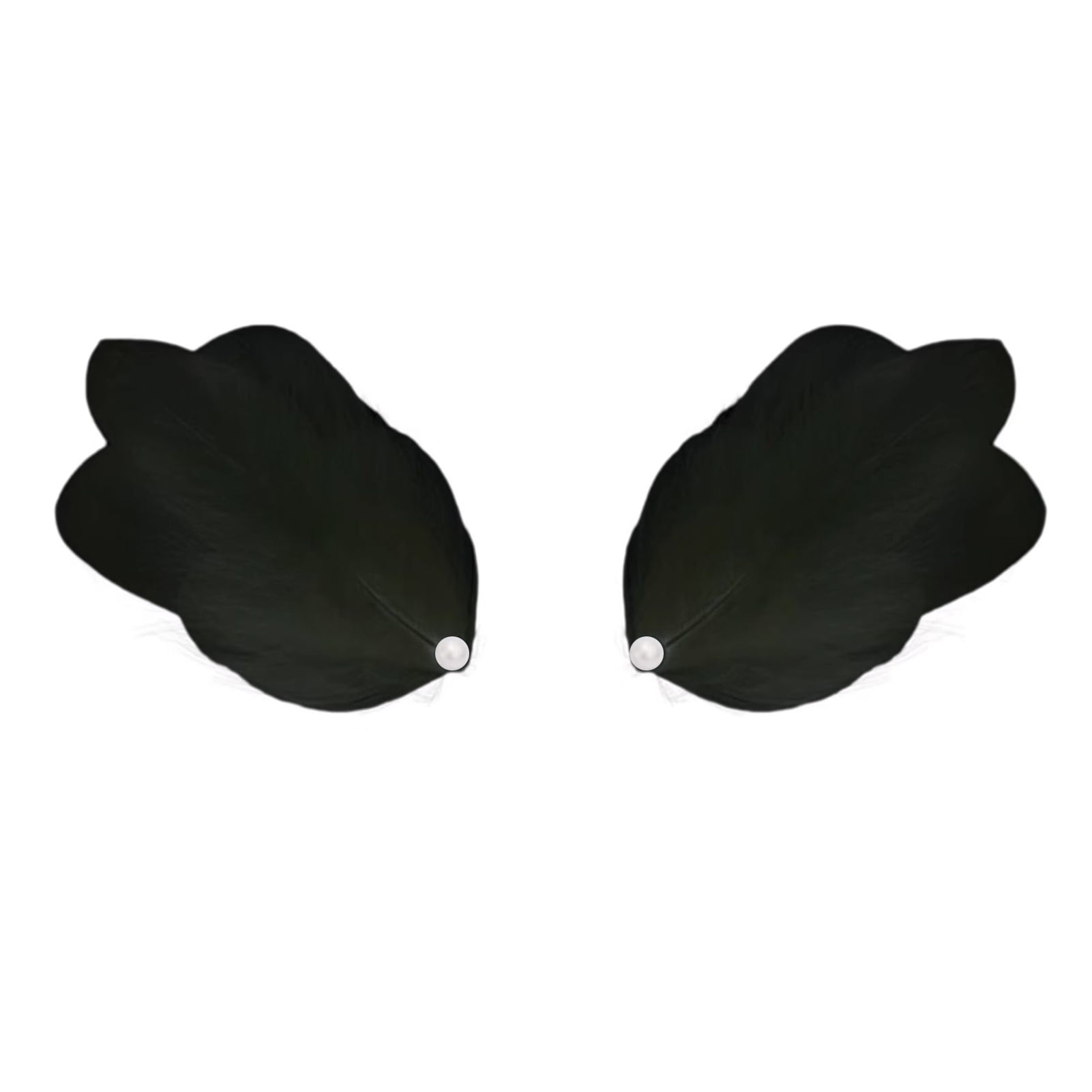 wirlsweal Bridal Wedding Headdress Unique Feather Hair Clips Soft