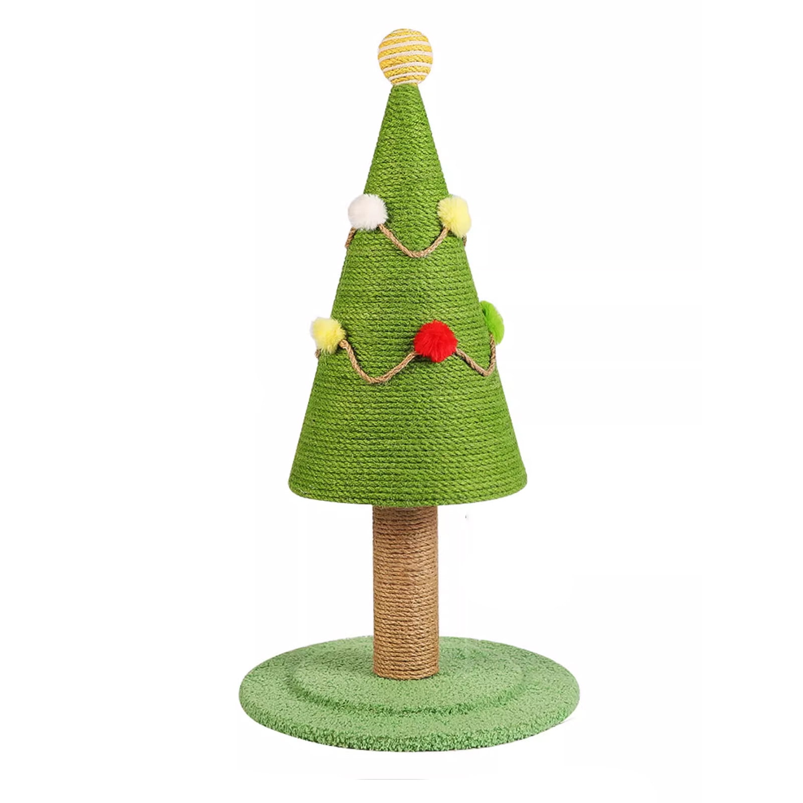 wirlsweal Cat Scratching Post for Christmas Cat Scratcher Christmas