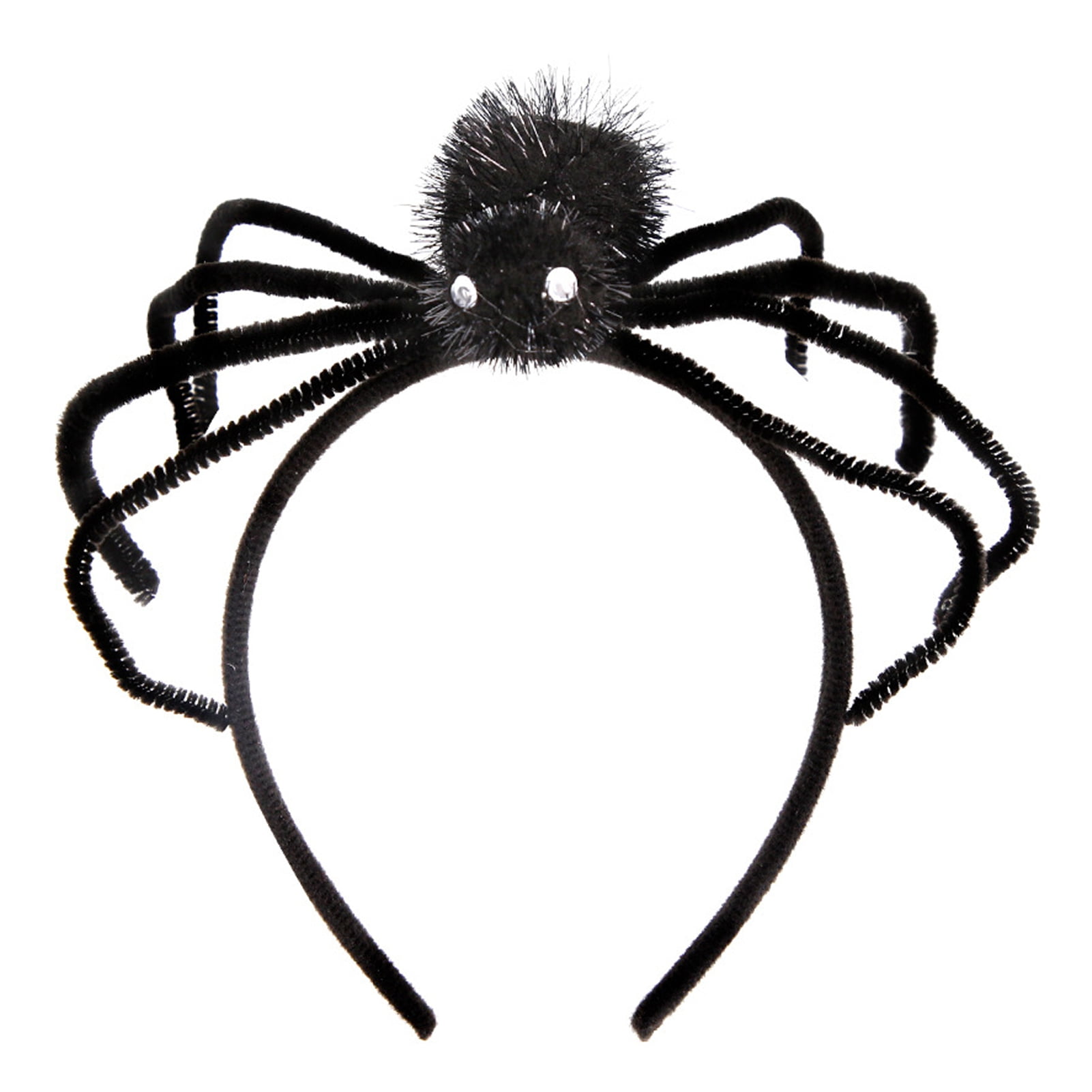 wirlsweal Halloween Headband Halloween Party Headband Halloween Tinsels  Spider Headband Funny Spooky Hairstyle Decoration for Ghost Festival Party 
