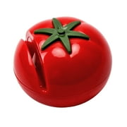 wirlsweal Lightweight Cutter Sharpener Ceramics Tomato Cutter Sharpener Quick Sharpening Multi-function Fruits Cutter Scissor Metal Tableware Sharpener