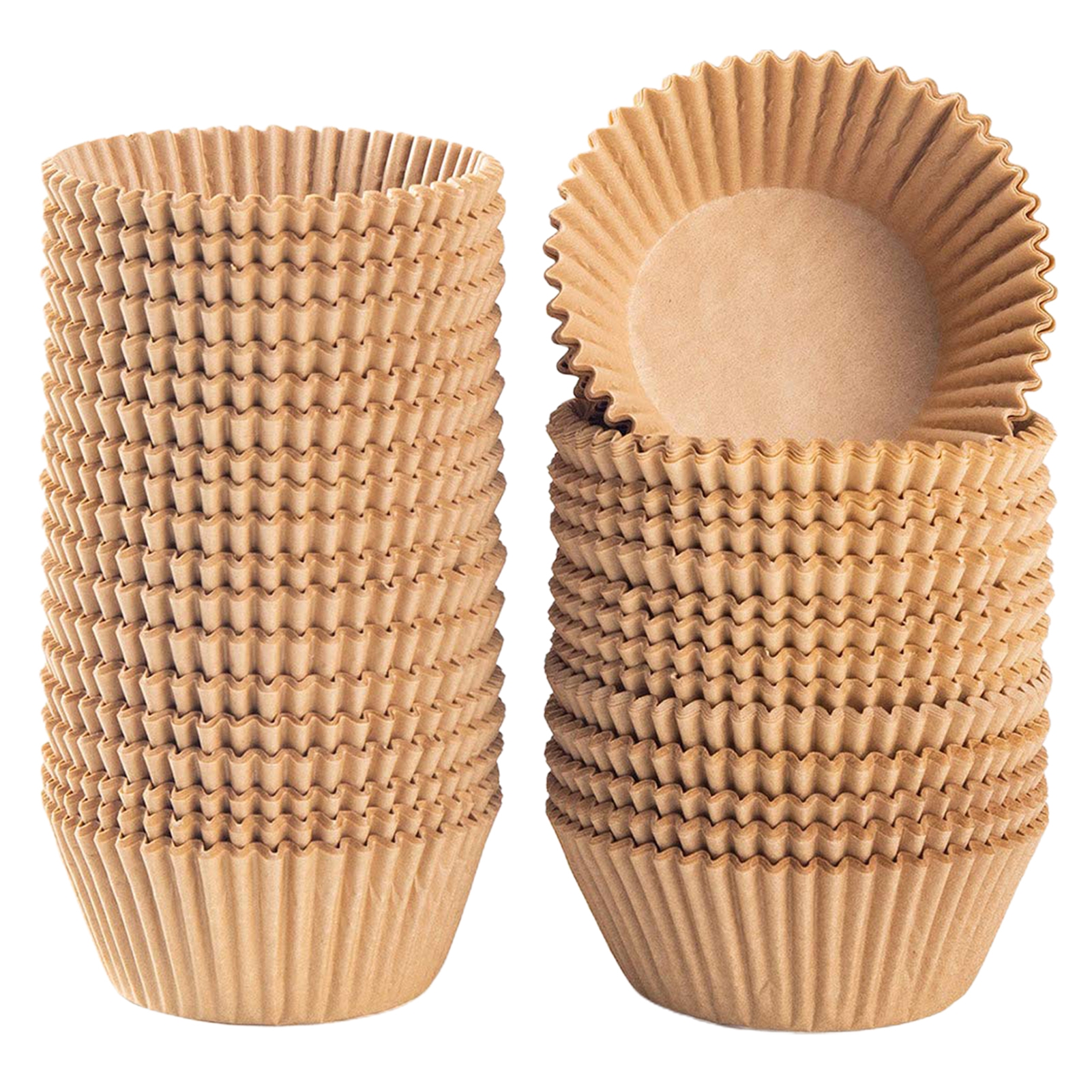 wirlsweal Microwave Safe Cupcake Liners Cake Paper Trays 200pcs Cupcake