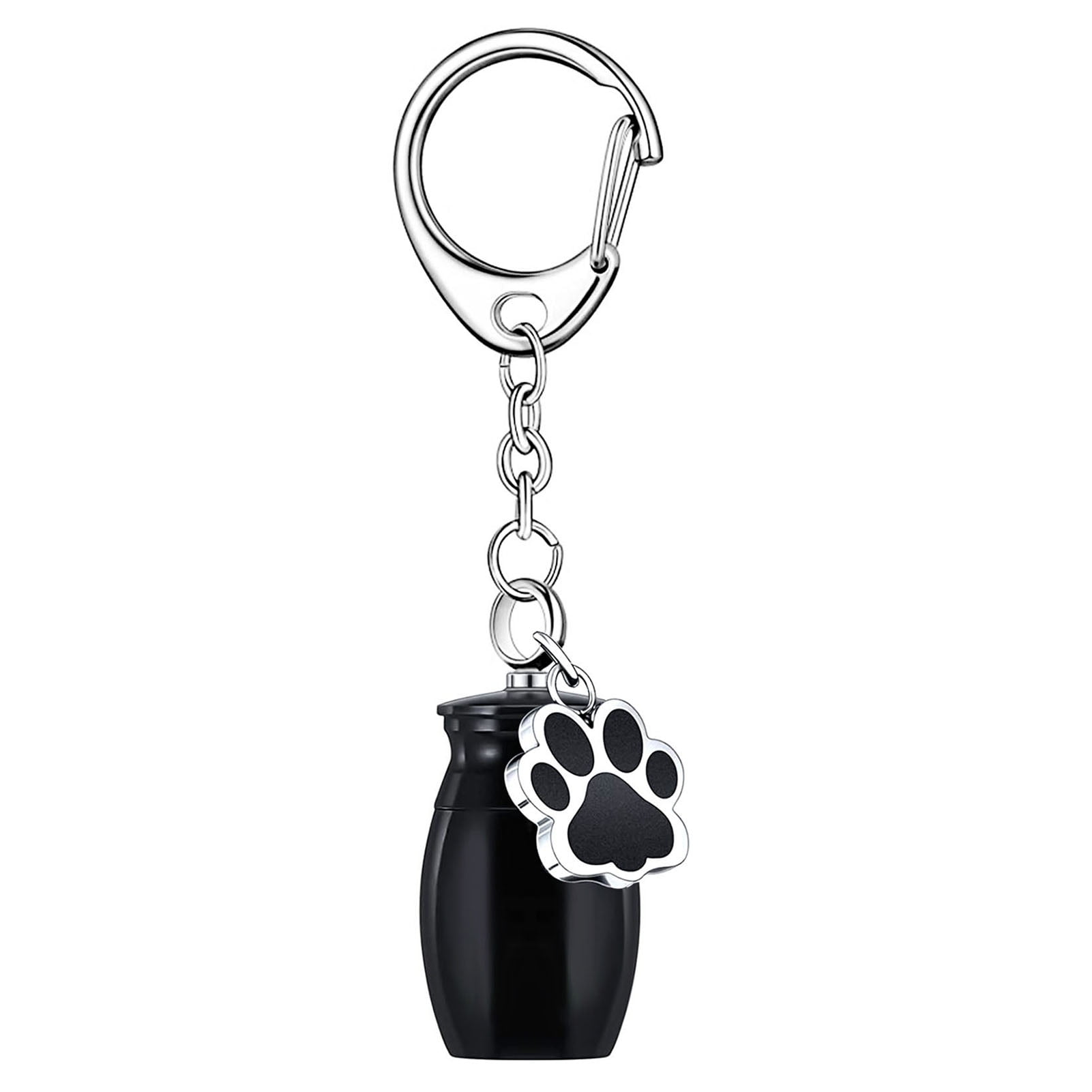wirlsweal Pet Urn Keychain Pet Keychain Mini Cremation Urn Keychain