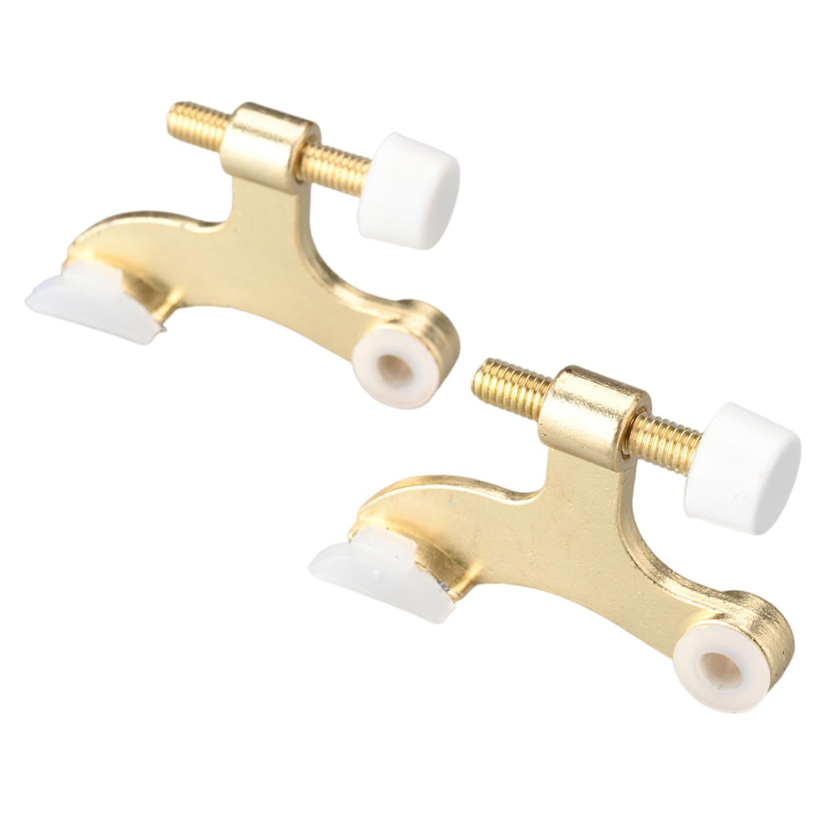wirlsweal Rubber Tip Door Stopper Doorstop Hinge Pin Satin Nickel Door