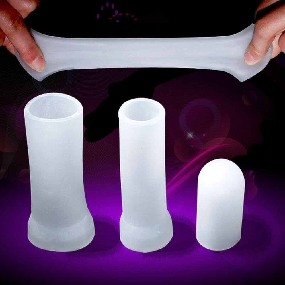 wirlsweal Soft Silicone Sleeves for Penis Enlargement Extender Stretcher Pump Vacuum picture