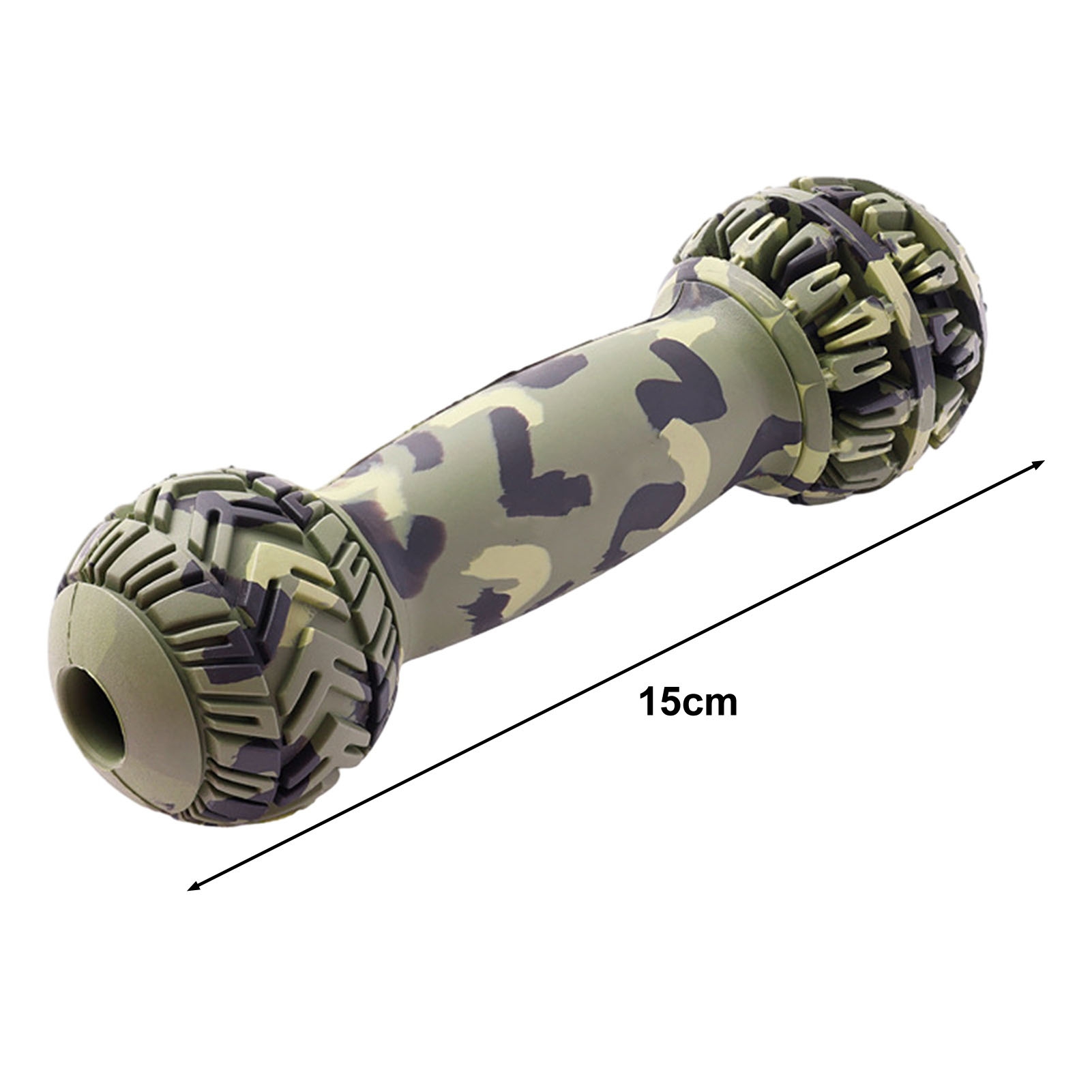 wirlsweal Stress Reduction Pet Toy Pet Teething Toy Durable Barbell