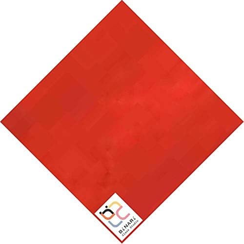 wissmach stained glass sheet and mosaic glass dark red, wisspy opal (8"x6"1 sheet) by