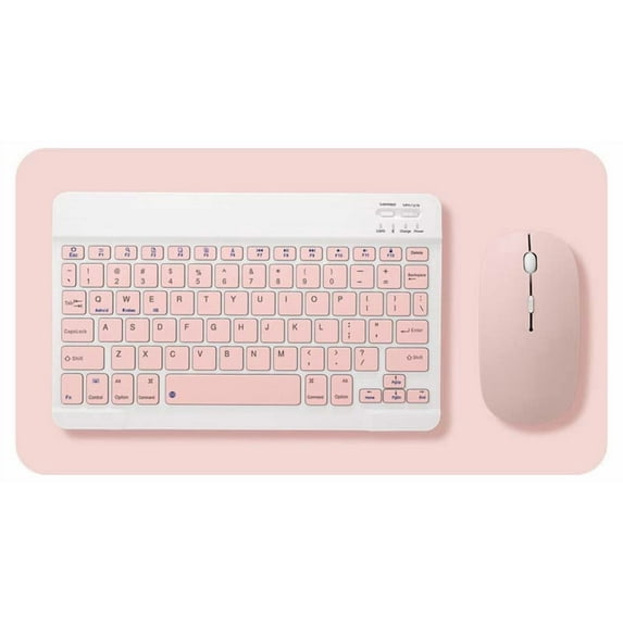 with Bluetooth Keyboard Mouse for Teclast T65 Max T70 T60 Plus T50HD 78Key 10inch Rechargeable Wireless Keyboard Mice Set Combo