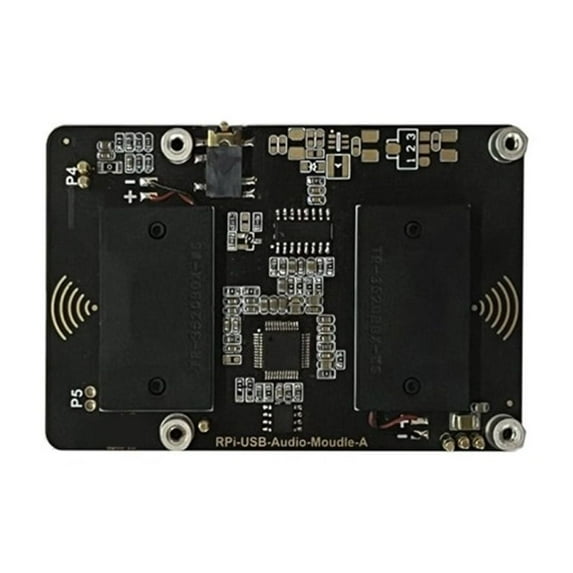 with Earphone Port USB Sound Card Module Upgraded for RPi 5/4 USB Sound ...