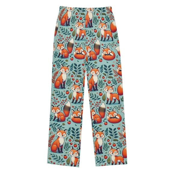 with Funny Foxes Christmas Pajama Pants Soft and Lightweight Elastic Waistband Christmas Pajama Pants