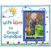 with love to great grandpa! - picture frame gift