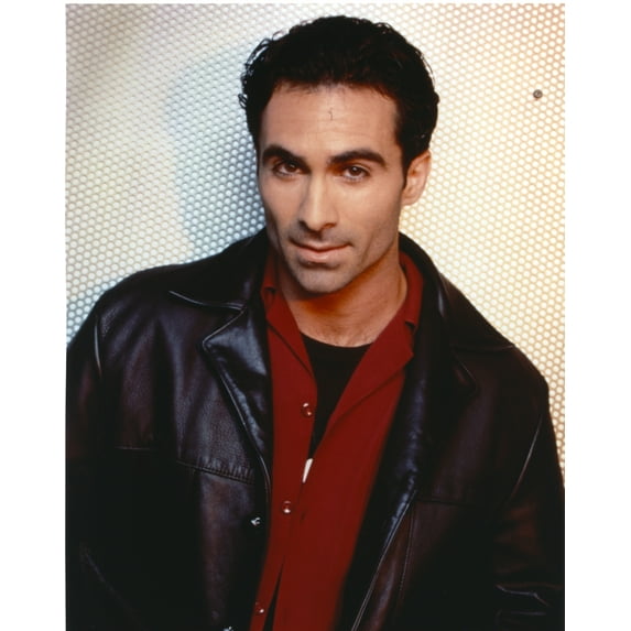 with Nestor Carbonell in Black Leather Jacket Portrait Photo Print (24 x 30)