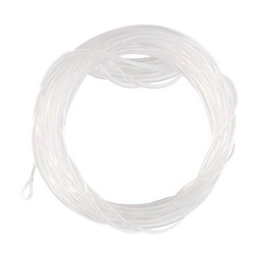 with Welded Loops Freshwater Saltwater Fly Fishing Line Poly Leader , Clear Floating, 10FT 24lbs
