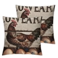 thumbnail image 1 of with and Words Throw Pillow Case Set of2 Pillowslip (Farm ), 1 of 7
