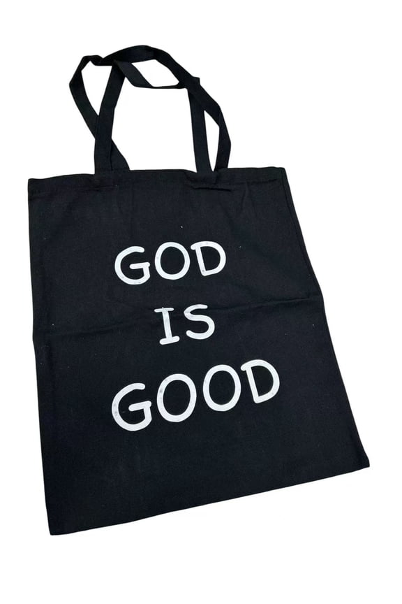 God is good Craft Bag, shopping bag, Prayer Bag, bible Bags, Gifts for Mom, Christmas gift 14"x11"