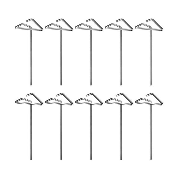 witspace 10 PCS Air Fryer Skewers Stainless Steel Skewers - Universal Durable BBQ Accessories, Vertical Skewers Sticks Reusable Skewers for Chicken Meat Vegetable
