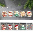 thumbnail image 1 of witspace 100 Pcs Christmas Cellophane Bags Self-adhesive Cookie Bags Xmas Candy Bags Clear Treat Bags for Christmas Holiday Party Favor Gift Decoration Supplies, 5 Styles, 1 of 8