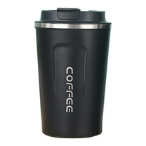 witspace 12oz Travel Mug for Car with Leakproof Lid, Coffee Cup Insulated Double Walled Vacuum Stainless Steel Travel Tumbler for Keep Hot & Ice Coffee Tea Beer (380ml)