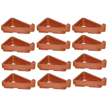 witspace 12pcs Plant Pot Feet Flower Pot Pot Lifters Support Feet Lifter Terra Cotta Pot Toes For Indoor Outdoor & Gardening Plant Container