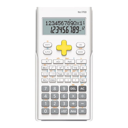 witspace 1700H Scientific Calculator, Calculator Scientific Math Calculator for Students Algebra Geometry Basic Caculator for Middle and High School Students College School Supplies