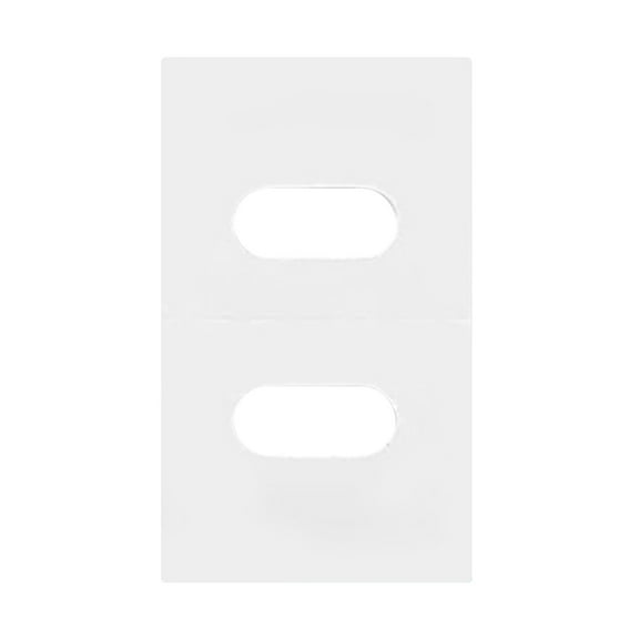 witspace 30 Pcs Vertical Blinds Replacement Slats Panels, Vertical Blind Repair Tabs Kit, Clear Apartment Blinds Replacement Fixers, Horizontal Blinds Replacement Parts