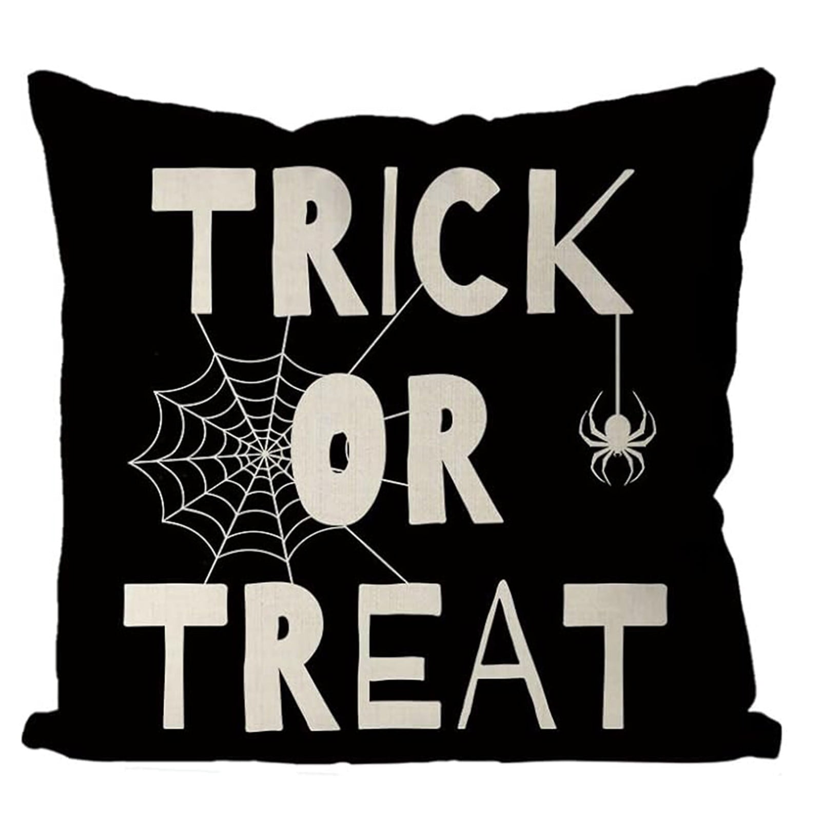 witspace 4 Pcs 𝐇alloween Pillow Covers Decoration,18x18in Plaid