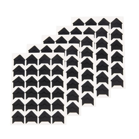 witspace 5 Pcs Photo Corner Stickers Holder Protectors Self Adhesive Photo Mounting Corner Stickers Picture Corners for DIY Scrapbooking Photo Album Personal Journal Diary
