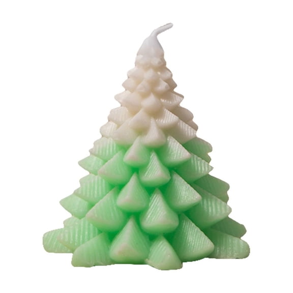 witspace Christmas Decorations Indoor - Christmas Tree Cedar Forest Candles - Farmhouse Rustic Christmas Tree Candle for Party Room Table Decor - Xmas Gifts for Women Girls Holiday Birthday