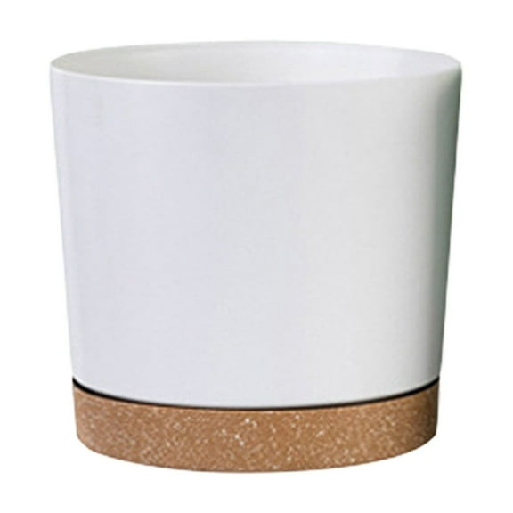 witspace Plant Pots, Planters for Indoor Plants with Drainage Holes and Removable Base, Modern Decorative for Outdoor Garden Planters