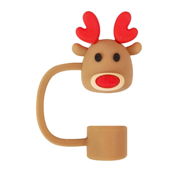 witspace Straw Covers Caps for Water Bottle, 10mm 0.4in Dustproof Straw Toppers for Cups 30 40 Oz, Cup Topper Accessories, Straw Tips Lid, Party Decor, Gifts