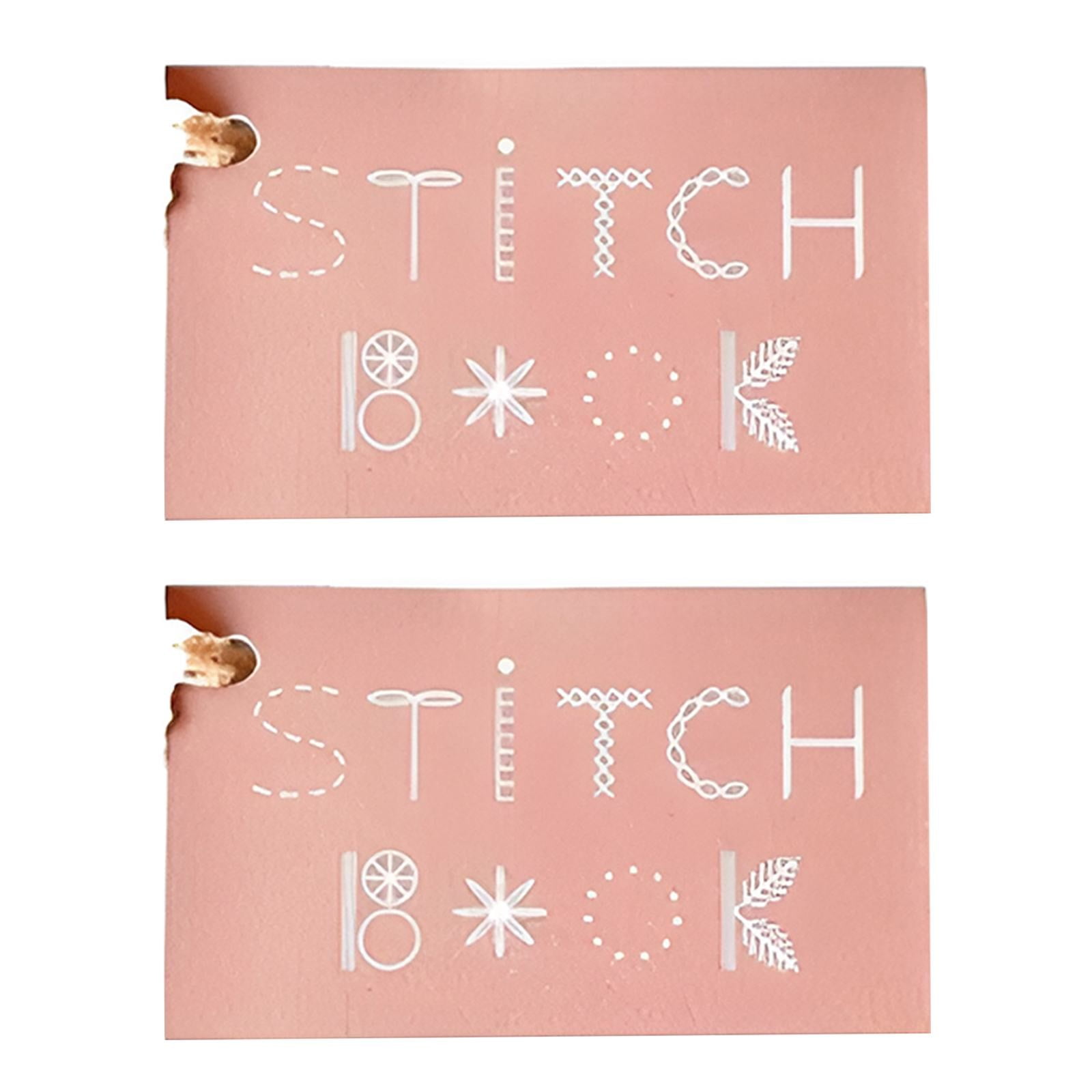 Creative Mini Sewing Book, Creative Mini Sewing Card Set, Learn A Variety Techniques Elevate Your Skills Embroidery Enthusiasts 3 Set