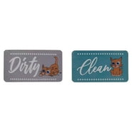 Dishwasher Magnet Clean Dirty Sign, Dishwasher Clean Dirty Flip Sign ...