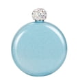 thumbnail image 1 of witspace Flask for Liquor, Cute Liquor flask for women 304 Stainless Steel, Pretty Glitter Coating Whiskey Flasks, Shining Rhinestone Cap, Portable Wine Flask for Drink Ideal Gift for Girls Women, 1 of 1
