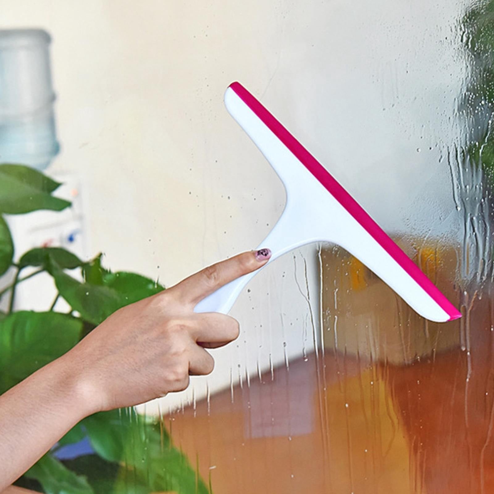 witspace Handheld Squeegee, Shower Glass Squeegee, Double Sided Window Glass Wipers Spray ...