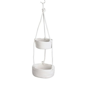 witspace Hanging Basket Fruit Vegetable Organizer Home Decoration Kitchen Organizer Convenient for Garlic Potato Vegetable Onion Teardrop Home Hanging Storage Baskets