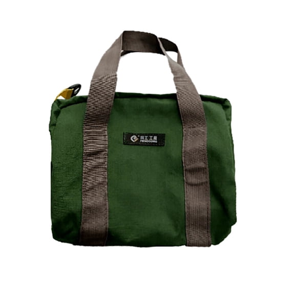 witspace Heavy Duty Canvas Tool Bag, Multi-function High Capacity Tool Storage Handbag, Waterproof Canvas Work Bag for Cars, Drill, Garden, and Electrician