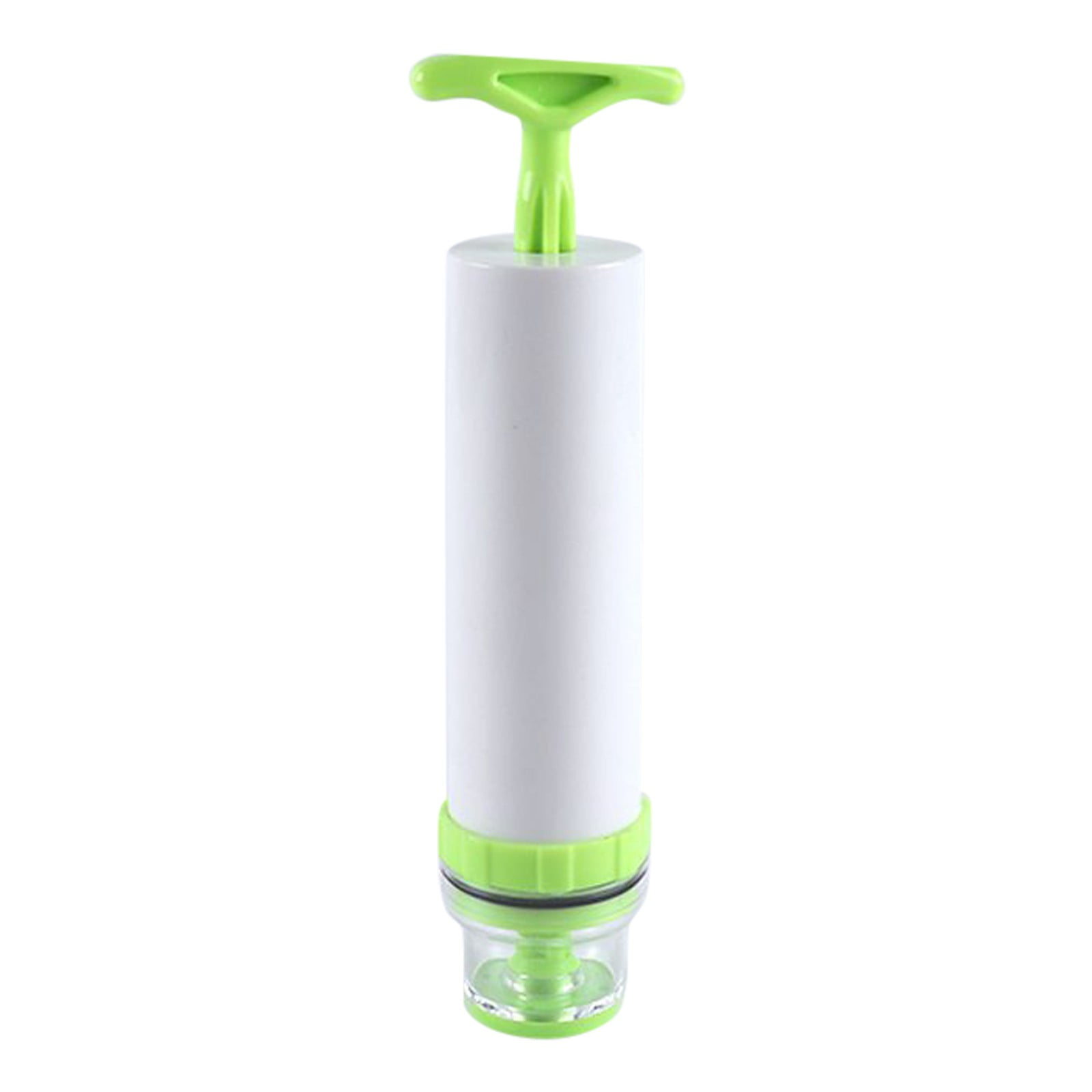 witspace Manual Vacuum Pump Handheld Vacuum Sealer Portable Household Manual Compression Storage Bag Pumping Cylinder, Food Grade Vacuum Compression Hand Pump