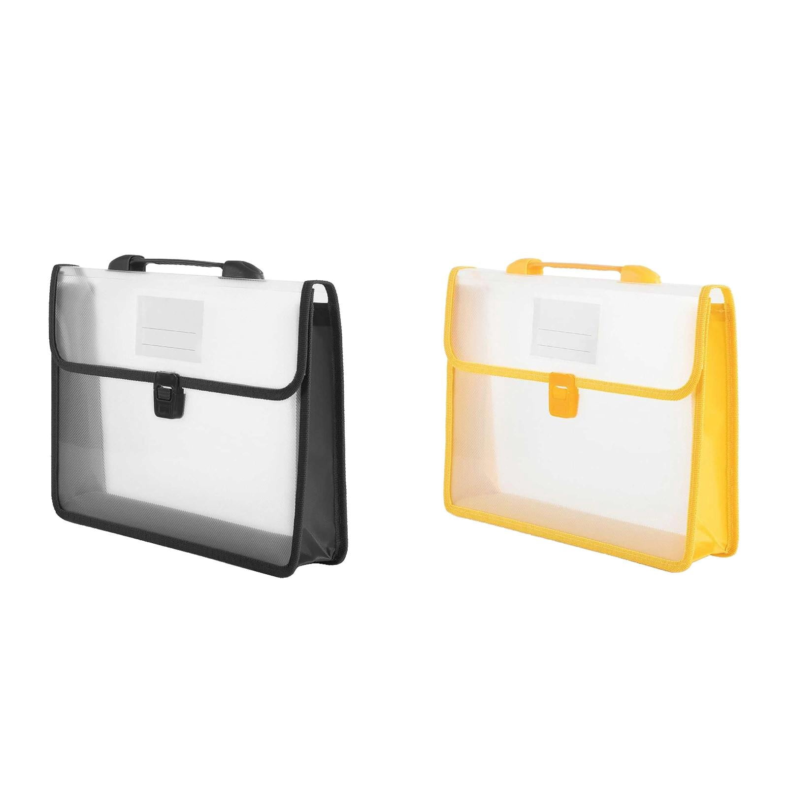 witspace Plastic Envelopes Poly Envelopes, Clear Document Folders File ...