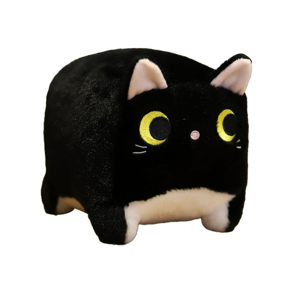 witspace Plush Toys Doll Cute Square Cat Rabbit Bear Shape Stuffed Dolls Birthday Gift for Adult Child, Girls Boys Easter, Thanksgiving, Christmas, New Year's Gifts