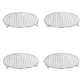 thumbnail image 1 of witspace Round Canning Rack Stainless Steel with Legs Dia Heavyweight Cross Wire Steaming Cooling Barbecue Rack/Carbon Baking Net/Grill/Pan Grate (19 cm), 1 of 9