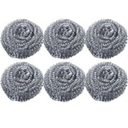 witspace Stainless Steel Sponges Scrubbing Scouring Pad Steel Wool Scrubber Magic Eraser Sponges Clean Pot Pan and Broiler Rack Steel Wool for Kitchens Bathroom