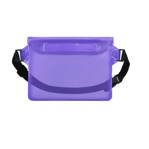 witspace Waterproof Pouch with Adjustable Waist Strap, Waterproof Dry Bag, Keeps Cell Phones and Valuables Safe and Dry, Perfect for Kayaking, Beach, Camping and Swimming
